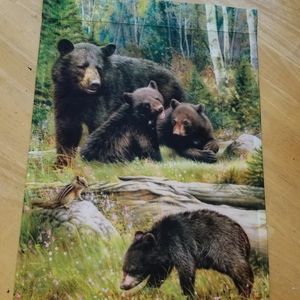 Black Bear Garden Flag